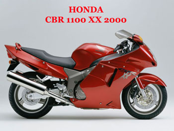 HONDA CBR1100XX BlackBird 2000