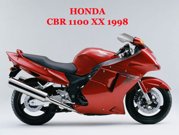 HONDA CBR1100XX BlackBird 1998