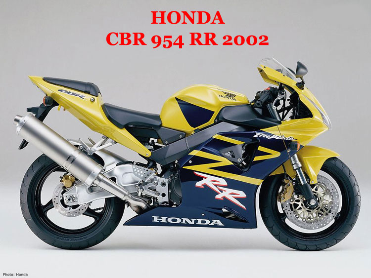   HONDA CBR954RR FireBlade 2002