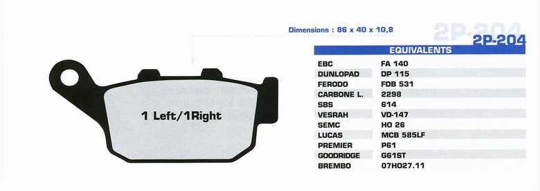 ��������� ������� NISSIN 2P-204