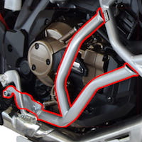 Heed ���� HONDA CRF1100 Africa Twin DCT 2024-2025 ������ �����������